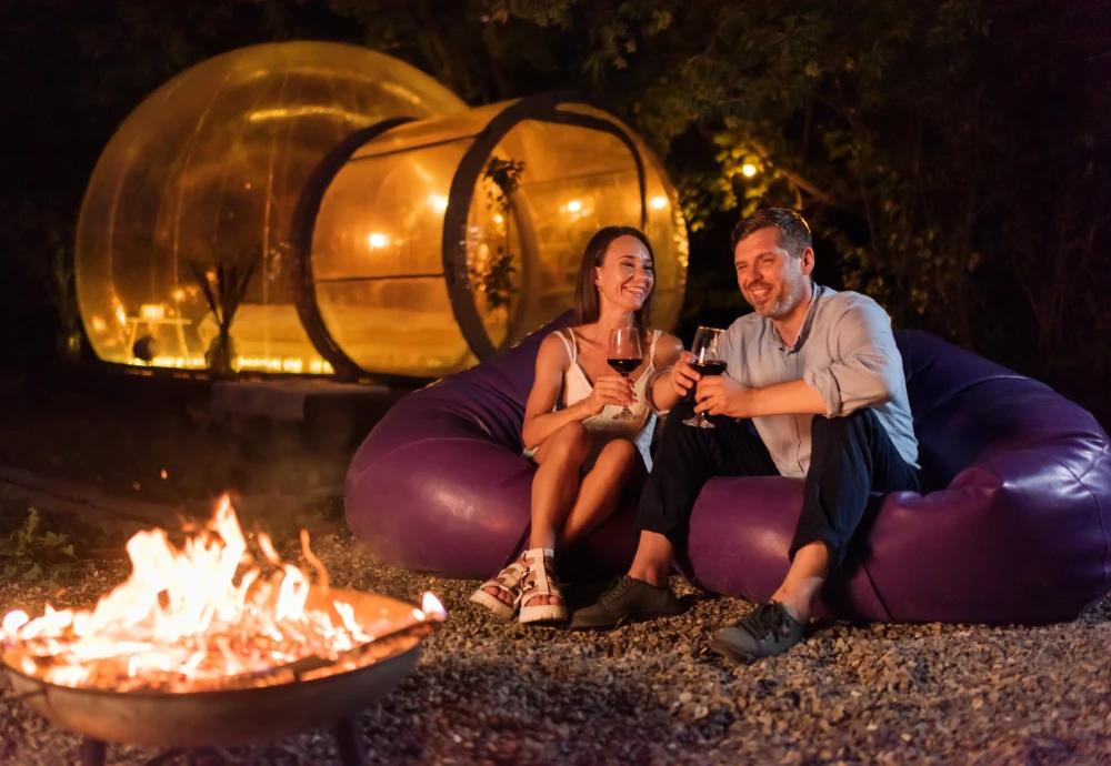 clear bubble tents